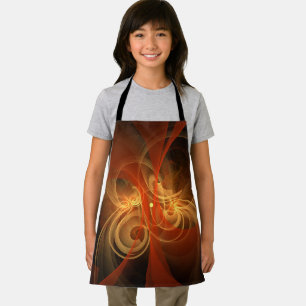 Morning Magic Abstract Art Apron