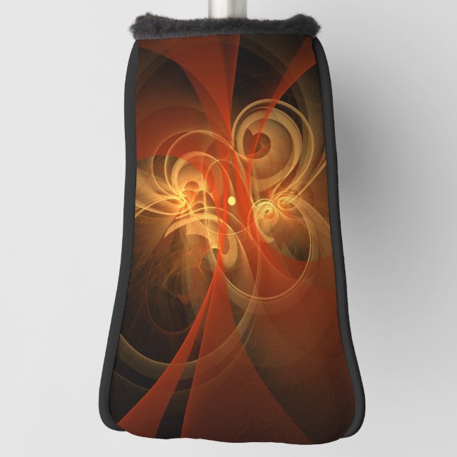 Morning Magic Abstract Art Golf Head Cover (Rotate 90)