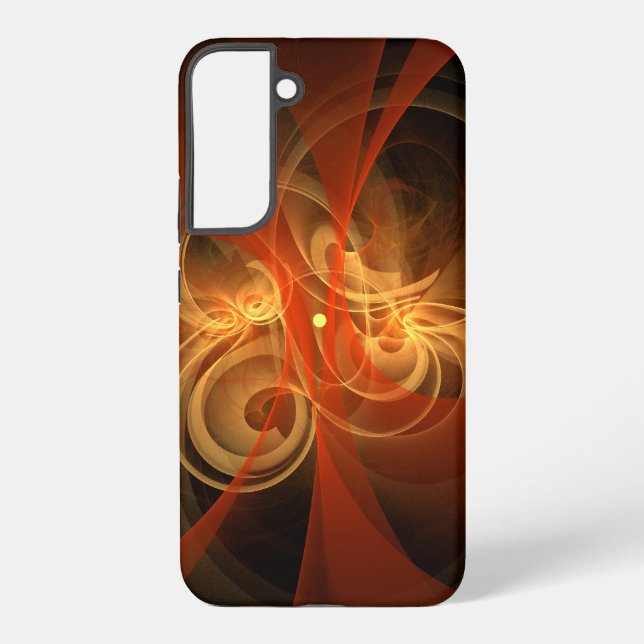 Morning Magic Abstract Art Samsung Galaxy S22+ Case (Back)