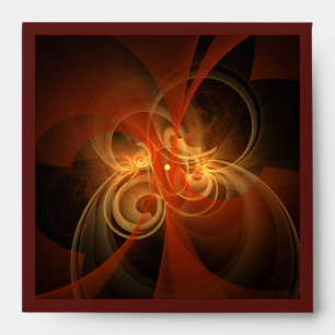 Morning Magic Abstract Art Square Envelope
