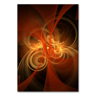 Morning Magic Abstract Art Table Card