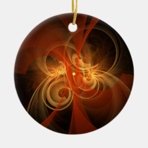 Morning Magic Modern Abstract Light Energy Art Ceramic Tree Decoration
