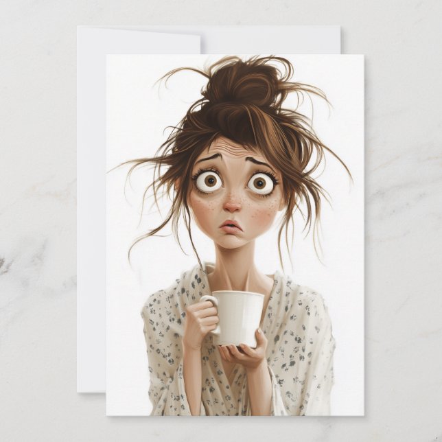 Morning Mayhem Invitation (Front)