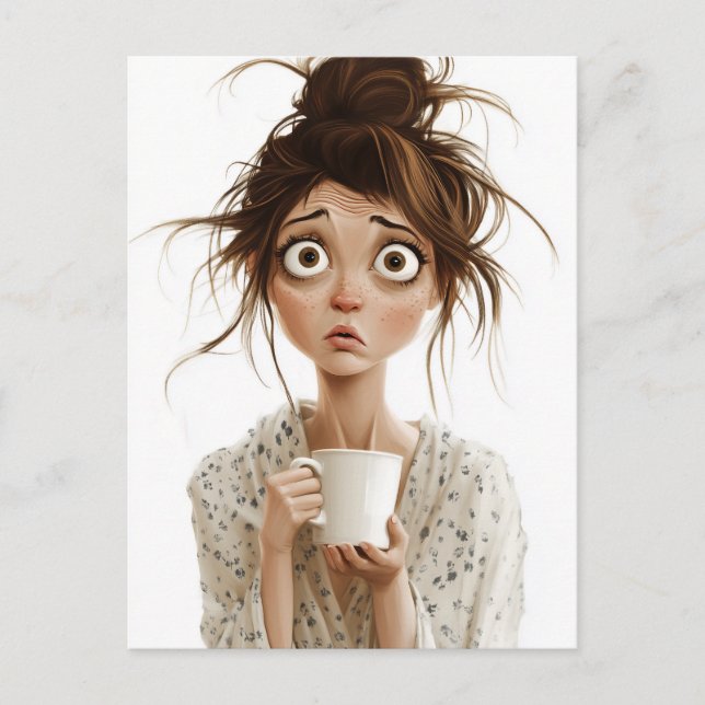 Morning Mayhem Postcard (Front)