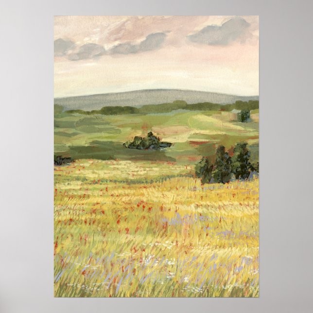 Morning Meadow Poster (Front)