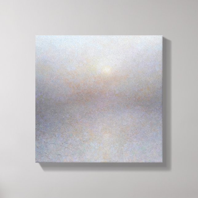 Morning Mist Canvas Print (Front)