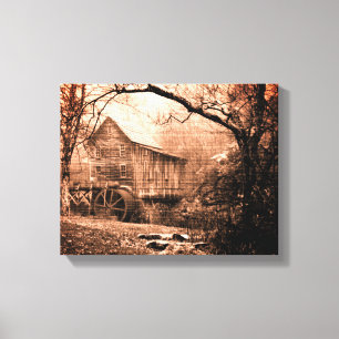 Morning Mist Canvas Print