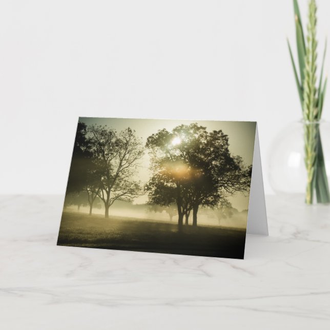 Morning Mist Card (Front)