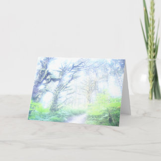 Morning Mist Greeting Card