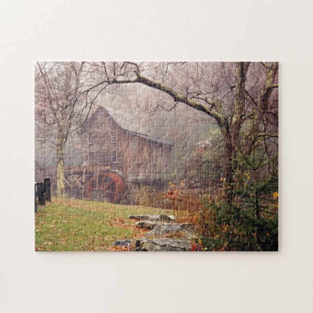 Morning Mist Jigsaw Puzzle (Horizontal)