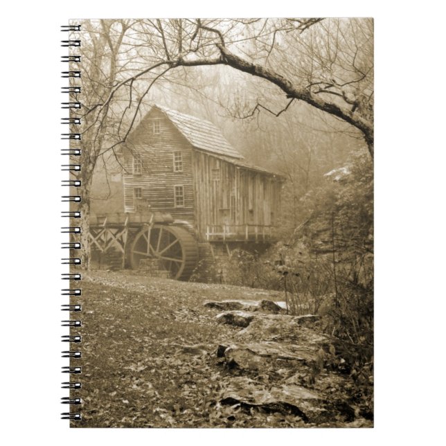 Morning Mist Notebook (Front)