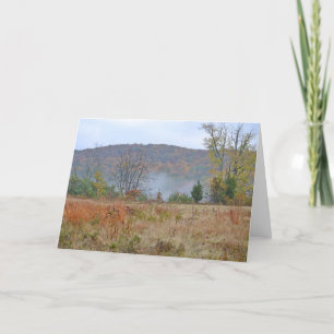 Morning mist Notecard