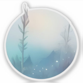 Morning Mist Over Blue Hills