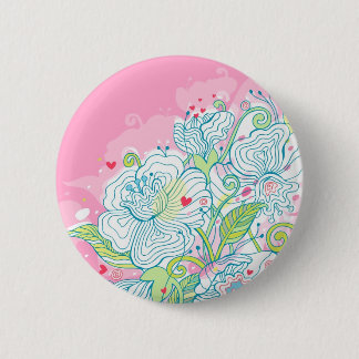 Morning Mist Over My Heart 6 Cm Round Badge