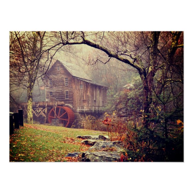 Morning Mist Poster (Front)