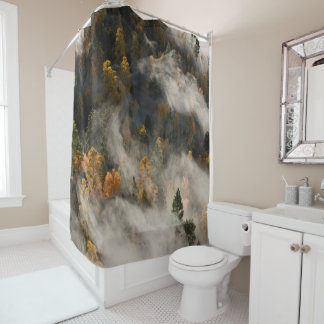 Morning Mist Shower Curtain