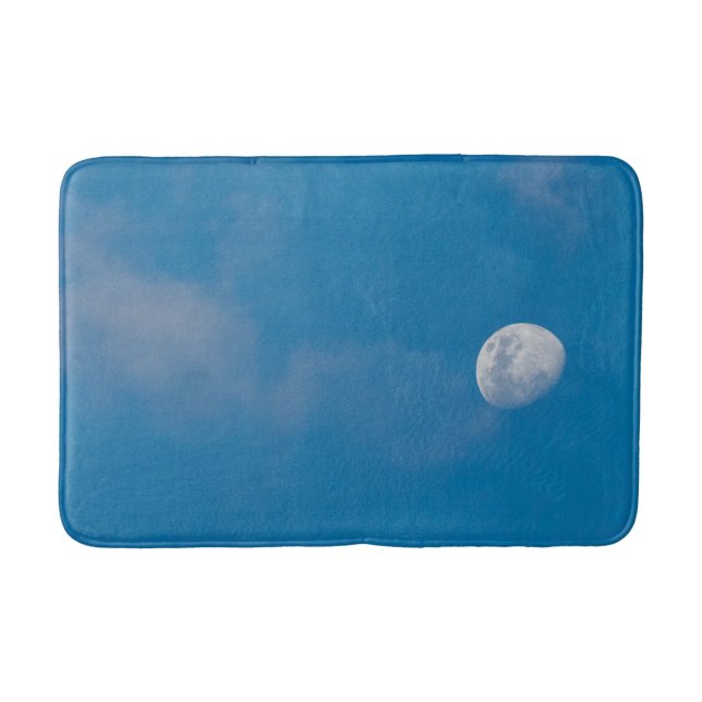 Morning Moon | Zambia, Africa Bath Mat (Front)