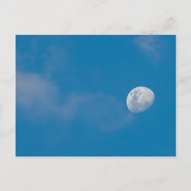 Morning Moon | Zambia, Africa Postcard (Front)