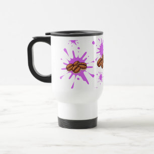 Morning Motivation Coffee Mug   Cute Purple Coffee