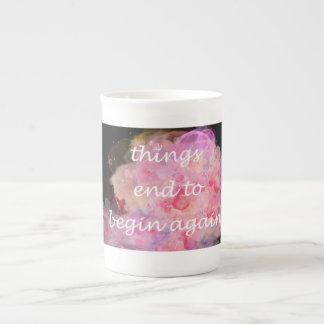 "Morning Motivation: Inspiring Thought Mug" Bone China Mug
