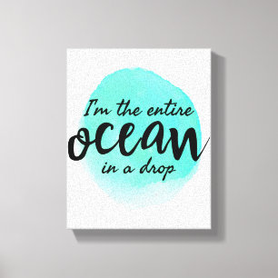 morning motivational and inspirational quotes canvas print