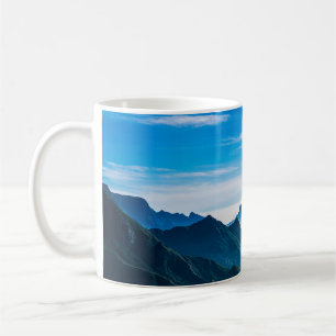 Morning Mountains Mist Landscape Coffee Mug