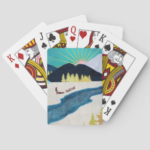 Morning Musher Playing Cards