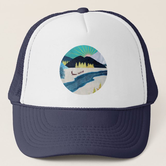 Morning Musher Trucker Hat (Front)
