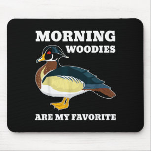 Morning My Favorite Duck Hunting Funny Hunter Mouse Mat