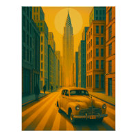 Morning New York Poster