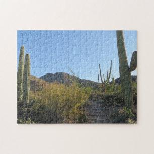 Morning on King Canyon Trail Jigsaw Puzzle