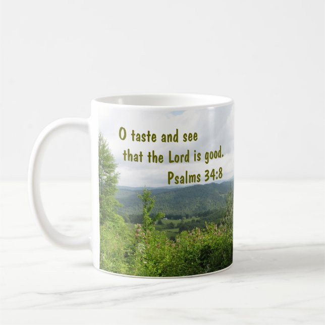 Morning on the Mountain Coffee Mug (Left)