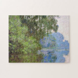 Morning on the Seine near Giverny Claude Monet Jigsaw Puzzle
