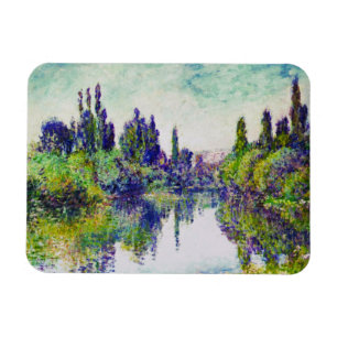 Morning on the Seine, near Vetheuil Claude Monet Magnet