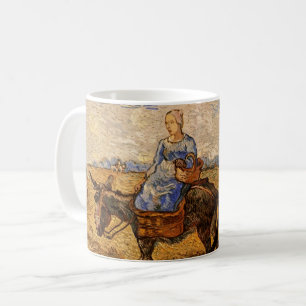 Morning, Peasant Couple by Vincent van Gogh Coffee Mug