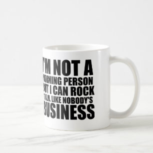 morning person coffee mug