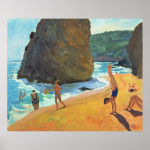 Morning Platja dos Rosais Costa Brava 1997 Poster