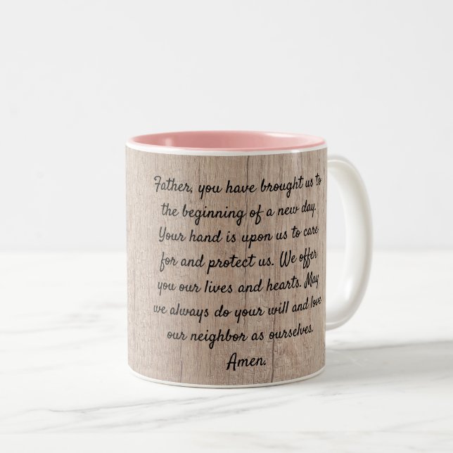 Morning Prayer Mug (Front Right)