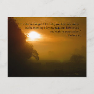 Morning Prayer Postcard