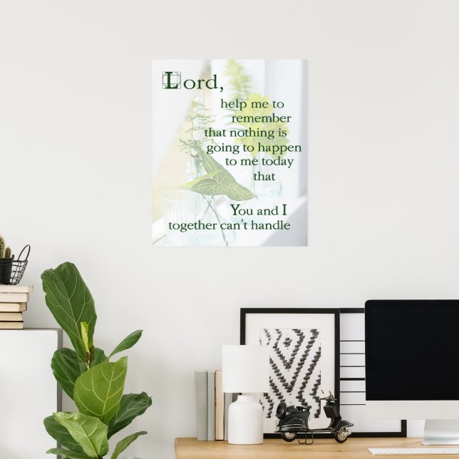 Morning Prayer Poster (Home Office)