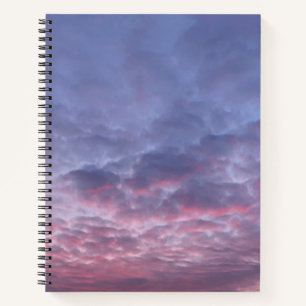 Morning Purple Sunrising Spiral Notebook