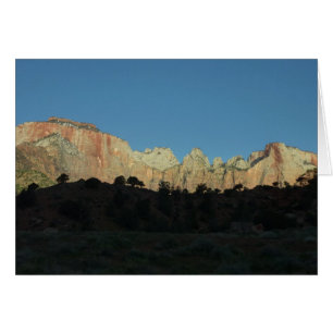 Morning Red Rocks at Zion National Park