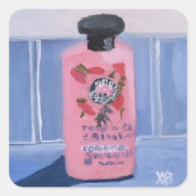 Morning Routine Square Sticker (Front)