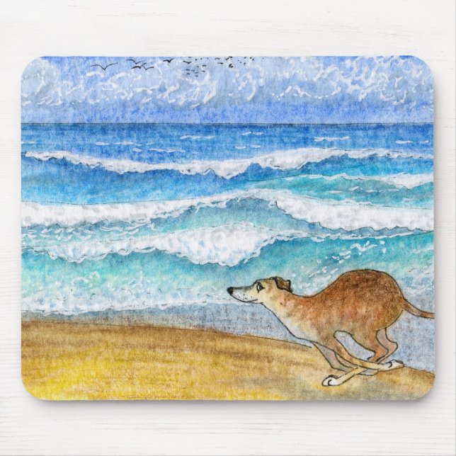 Morning run mouse mat (Front)