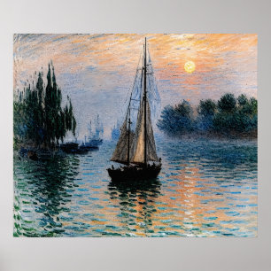 Morning Sail Poster