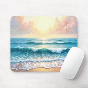 Morning Seascape Mouse Mat