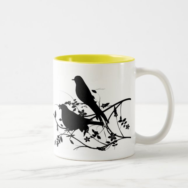 Morning Song Two-Tone Coffee Mug (Right)