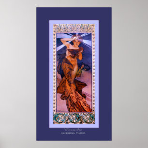 Morning Star ~ Alphonse Mucha Poster