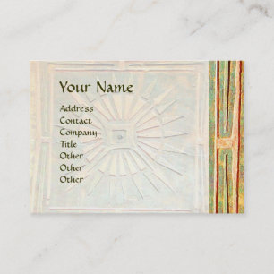 MORNING STAR , MONOGRAM BUSINESS CARD