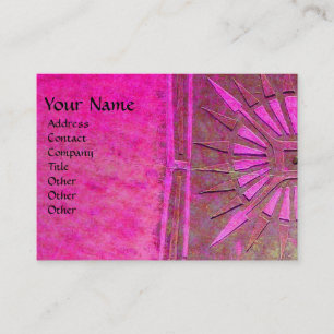 MORNING STAR , MONOGRAM BUSINESS CARD
